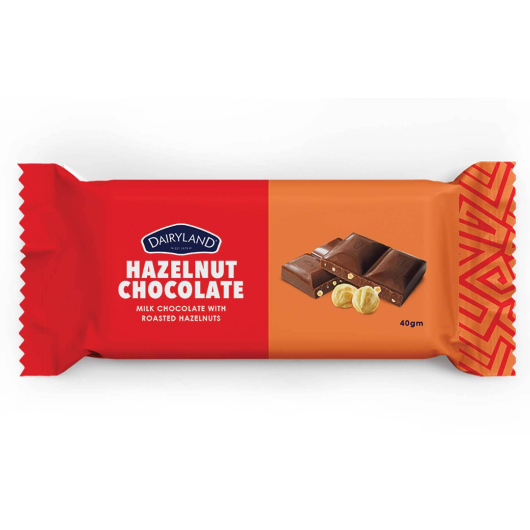 DAIRYLAND HAZELNUT CHOC 40G